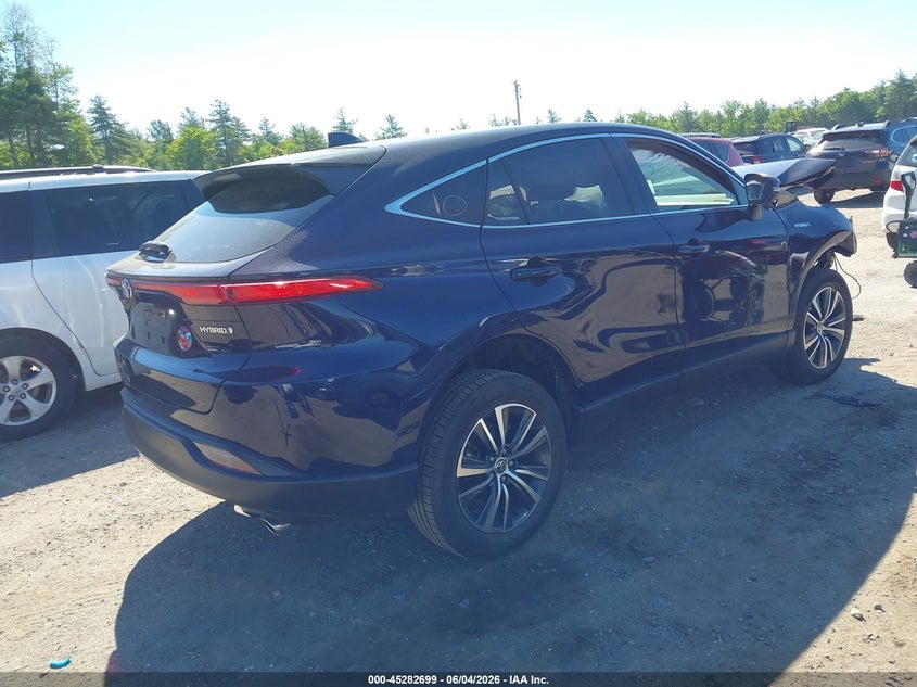 2021 Toyota Venza VIN JTEAAAAH2MJ032472 IAAI salvage auction — FRONT END, Salvage Title, sold $6,000 on 2026-07-17 (photo 4)