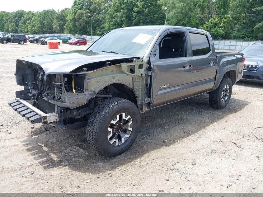 2017 Toyota Tacoma VIN 5TFAZ5CN4HX025291 IAAI salvage auction — FRONT END, Salvage Title, sold $7,300 on 2026-07-14 (photo 2)
