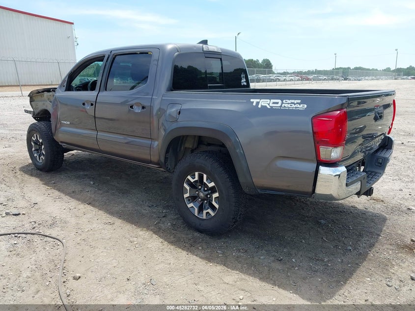 2017 Toyota Tacoma VIN 5TFAZ5CN4HX025291 IAAI salvage auction — FRONT END, Salvage Title, sold $7,300 on 2026-07-14 (photo 3)