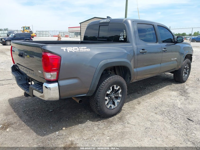 2017 Toyota Tacoma VIN 5TFAZ5CN4HX025291 IAAI salvage auction — FRONT END, Salvage Title, sold $7,300 on 2026-07-14 (photo 4)