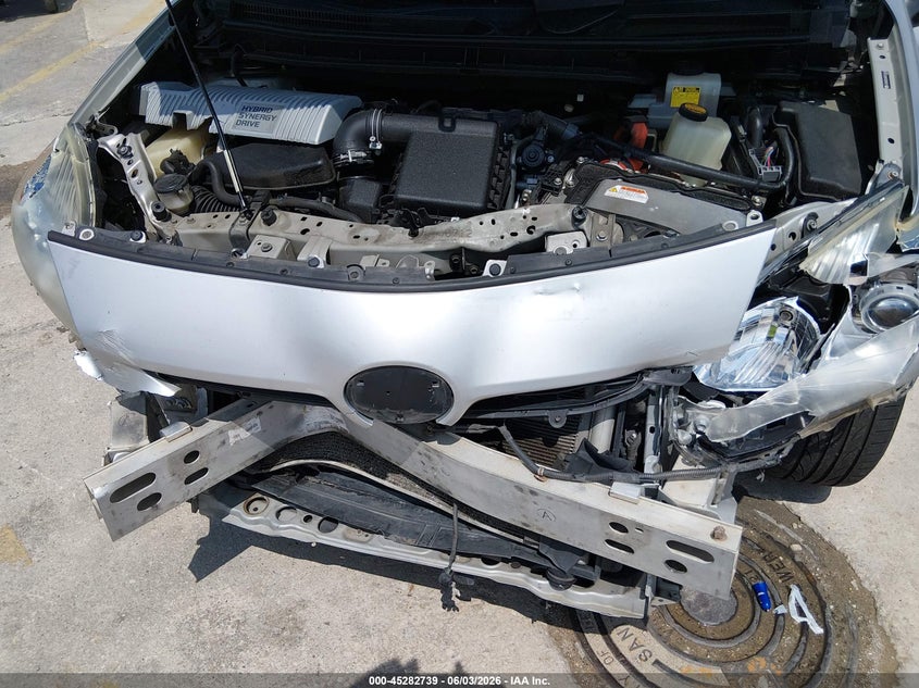 2010 Toyota Prius VIN JTDKN3DU4A0016860 IAAI salvage auction — NORMAL WEAR, Original (Texas), sold $825 on 2026-07-13 (photo 6)