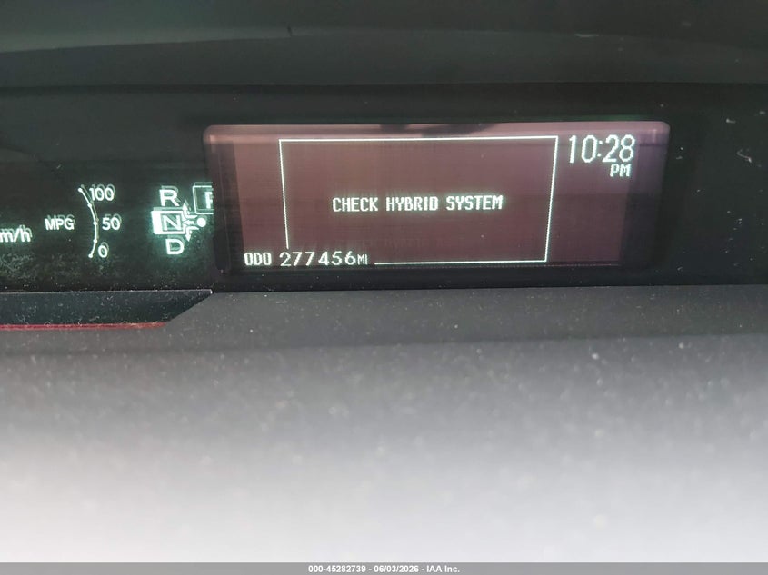 2010 Toyota Prius VIN JTDKN3DU4A0016860 IAAI salvage auction — NORMAL WEAR, Original (Texas), sold $825 on 2026-07-13 (photo 7)