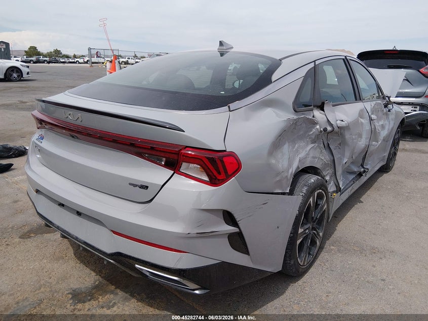 2022 Kia K5 VIN 5XXG64J26NG135123 IAAI salvage auction — FRONT END, Salvage Title, sold $1,350 on 2026-07-08 (photo 4)