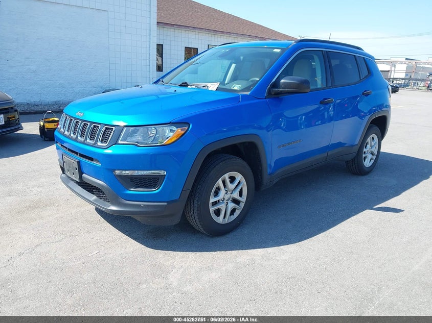2019 Jeep Compass VIN 3C4NJDAB3KT620003 IAAI salvage auction — NORMAL WEAR, Sf97 (New York), sold $10,550 on 2026-07-31 (photo 2)