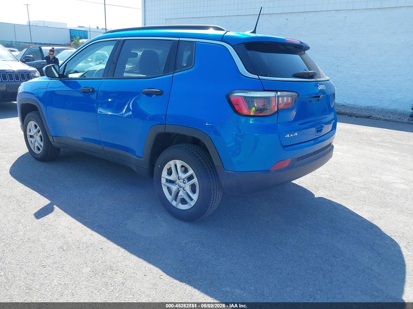 2019 Jeep Compass VIN 3C4NJDAB3KT620003 IAAI salvage auction — NORMAL WEAR, Sf97 (New York), sold $10,550 on 2026-07-31 (photo 3)