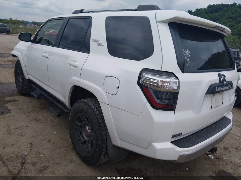 2018 Toyota 4runner VIN JTEBU5JR1J5516990 IAAI salvage auction — FRONT END, Salvage (West Virginia), sold $12,550 on 2026-07-30 (photo 3)