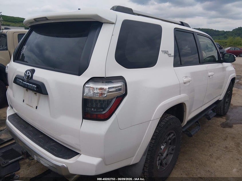 2018 Toyota 4runner VIN JTEBU5JR1J5516990 IAAI salvage auction — FRONT END, Salvage (West Virginia), sold $12,550 on 2026-07-30 (photo 4)