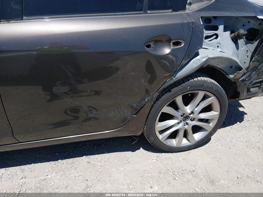 2016 Mazda 6 VIN JM1GJ1V59G1429132 IAAI salvage auction — LEFT REAR, Salvage Title, sold $1,100 on 2026-07-19 (photo 6)