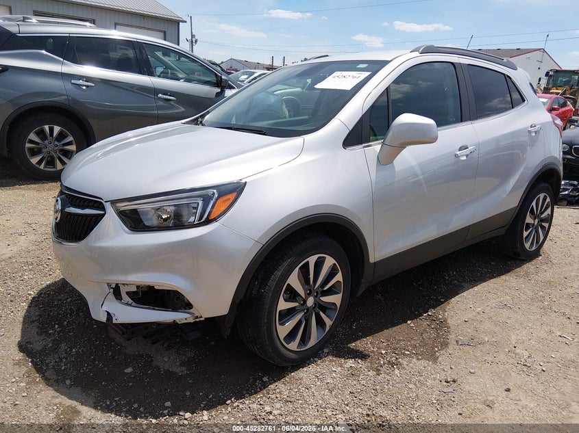 2022 Buick Encore VIN KL4CJESM9NB532893 IAAI salvage auction — FRONT END, Salvage Title, sold $4,125 on 2026-07-08 (photo 2)