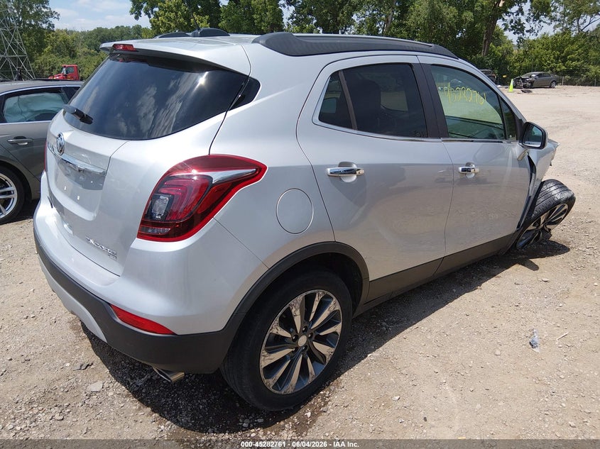 2022 Buick Encore VIN KL4CJESM9NB532893 IAAI salvage auction — FRONT END, Salvage Title, sold $4,125 on 2026-07-08 (photo 4)