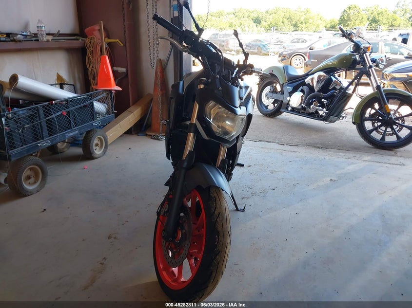 2020 Yamaha Mt VIN JYARM27E9LA006091 IAAI salvage auction — LEFT SIDE, Salvage (Georgia), sold $2,500 on 2026-09-08 (photo 5)