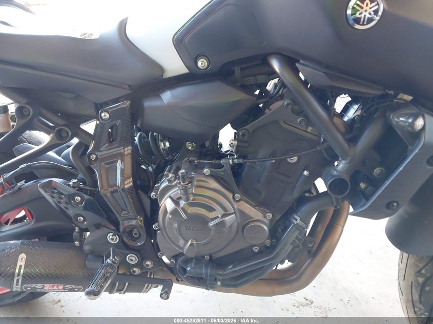 2020 Yamaha Mt VIN JYARM27E9LA006091 IAAI salvage auction — LEFT SIDE, Salvage (Georgia), sold $2,500 on 2026-09-08 (photo 9)