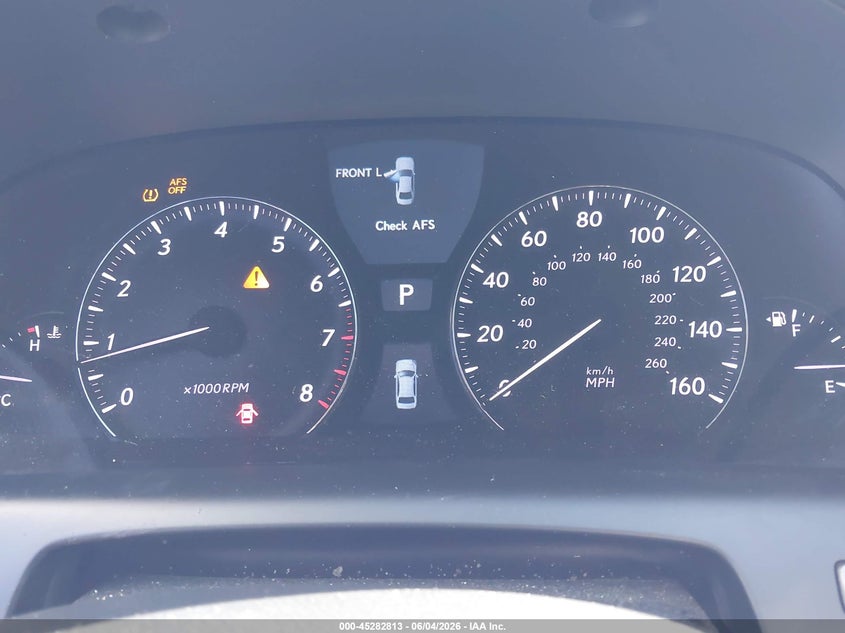 2012 Lexus Ls VIN JTHCL5EF5C5014920 IAAI salvage auction — LEFT SIDE, Salvage Title, sold $1,250 on 2026-07-13 (photo 7)