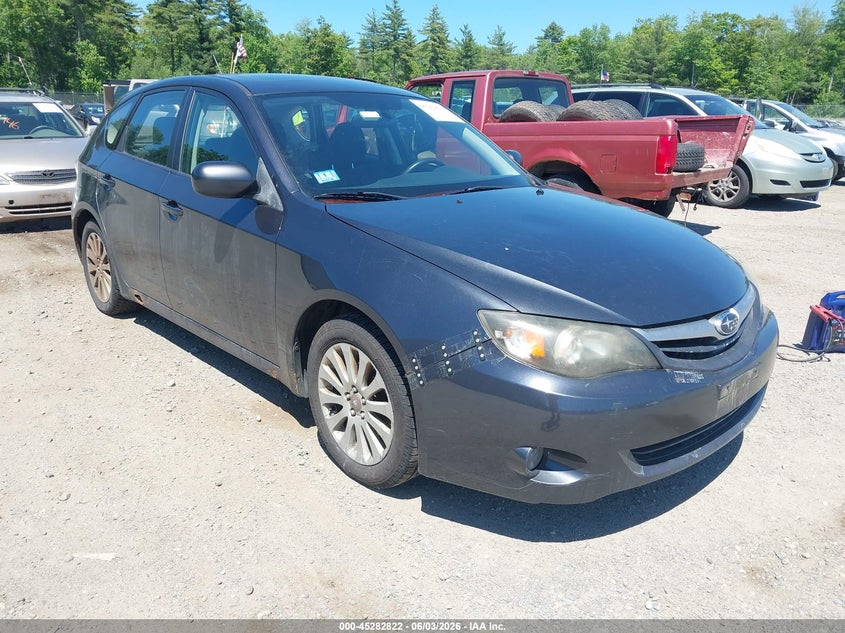 2010 Subaru Impreza VIN JF1GH6B60AH826481 IAAI salvage auction — NORMAL WEAR, Clear (Massachusetts), sold $450 on 2026-07-17 (photo 1)