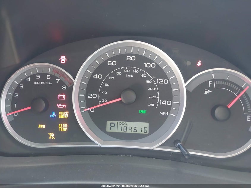 2010 Subaru Impreza VIN JF1GH6B60AH826481 IAAI salvage auction — NORMAL WEAR, Clear (Massachusetts), sold $450 on 2026-07-17 (photo 7)