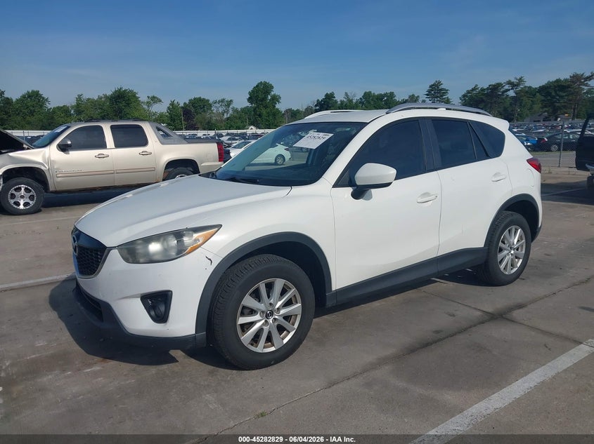 2014 Mazda Cx-5 VIN JM3KE4CY1E0314824 IAAI salvage auction — FRONT END, Clear (Indiana), sold $3,300 on 2026-07-31 (photo 2)