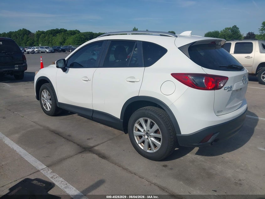 2014 Mazda Cx-5 VIN JM3KE4CY1E0314824 IAAI salvage auction — FRONT END, Clear (Indiana), sold $3,300 on 2026-07-31 (photo 3)
