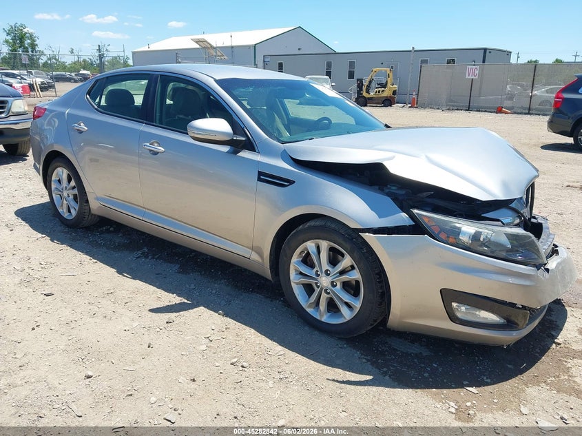 2012 Kia Optima VIN 5XXGN4A78CG074580 IAAI salvage auction — FRONT END, Salvage Title, sold $300 on 2026-07-23 (photo 1)