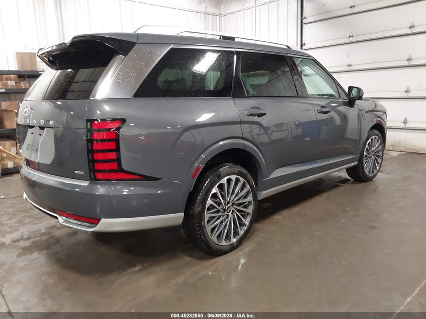 2026 Hyundai Palisade VIN KM8RMES2XTU025164 IAAI salvage auction — HAIL, Salvage Title, sold $32,700 on 2026-07-14 (photo 4)