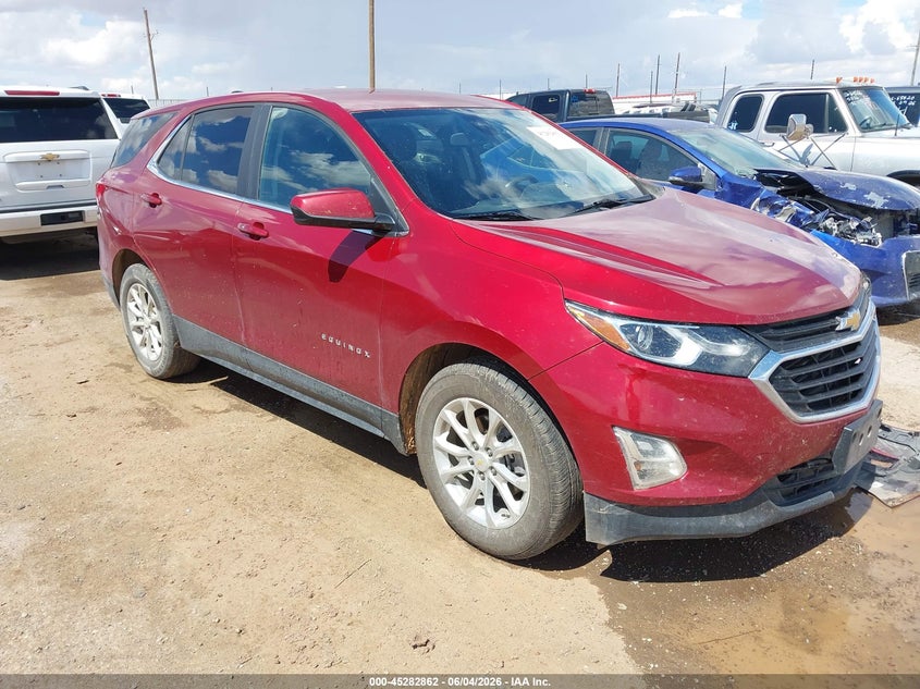 2021 Chevrolet Equinox VIN 2GNAXKEVXM6104466 IAAI salvage auction — FRONT END, Salvage Title, sold $1,900 on 2026-07-25 (photo 1)