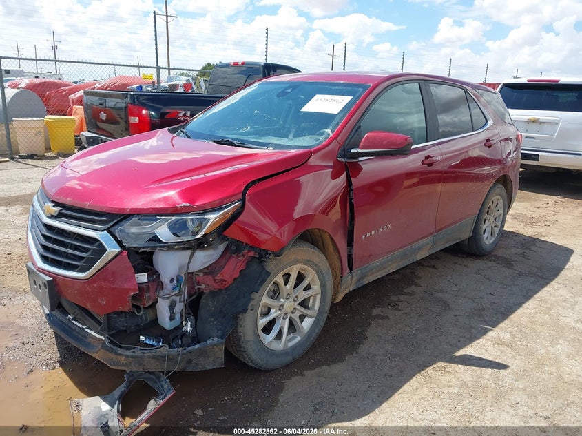 2021 Chevrolet Equinox VIN 2GNAXKEVXM6104466 IAAI salvage auction — FRONT END, Salvage Title, sold $1,900 on 2026-07-25 (photo 2)
