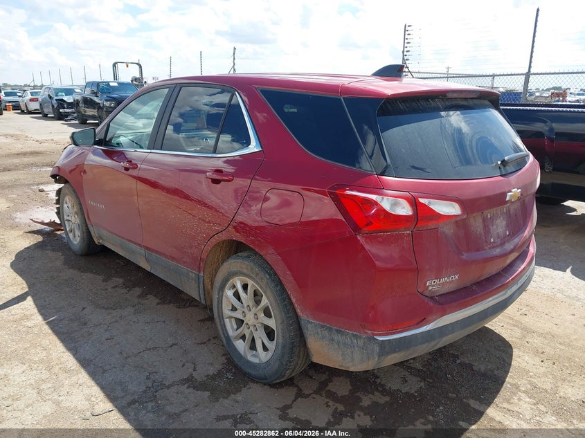 2021 Chevrolet Equinox VIN 2GNAXKEVXM6104466 IAAI salvage auction — FRONT END, Salvage Title, sold $1,900 on 2026-07-25 (photo 3)