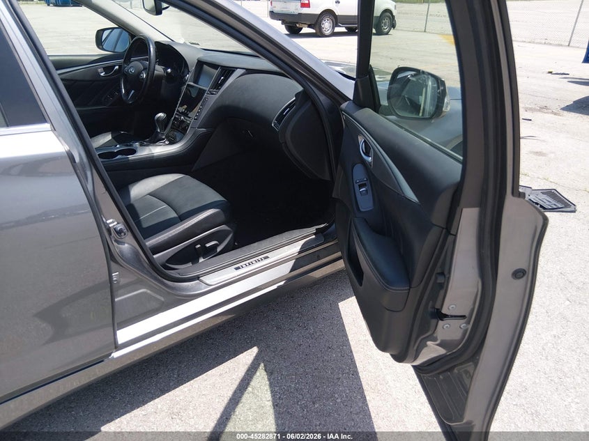 2014 Infiniti Q50 VIN JN1BV7ARXEM702300 IAAI salvage auction — REAR END, Salvage (Missouri), sold $1,350 on 2026-07-23 (photo 5)