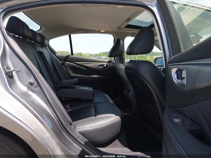 2014 Infiniti Q50 VIN JN1BV7ARXEM702300 IAAI salvage auction — REAR END, Salvage (Missouri), sold $1,350 on 2026-07-23 (photo 8)