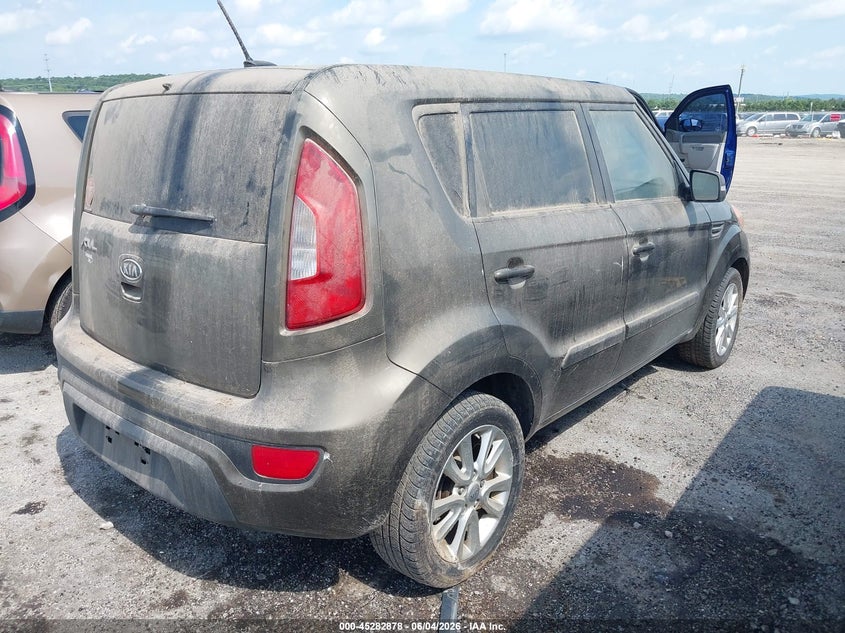 2012 Kia Soul VIN KNDJT2A68C7411474 IAAI salvage auction — NORMAL WEAR, Clear - Public Restricted (Oklahoma), sold $425 on 2026-07-07 (photo 4)
