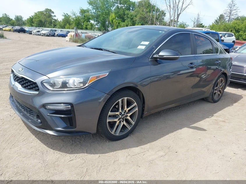 2019 Kia Forte VIN 3KPF54AD7KE056273 IAAI salvage auction — REAR END, Salvage Title, sold $2,700 on 2026-07-09 (photo 2)
