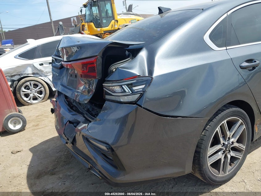 2019 Kia Forte VIN 3KPF54AD7KE056273 IAAI salvage auction — REAR END, Salvage Title, sold $2,700 on 2026-07-09 (photo 6)