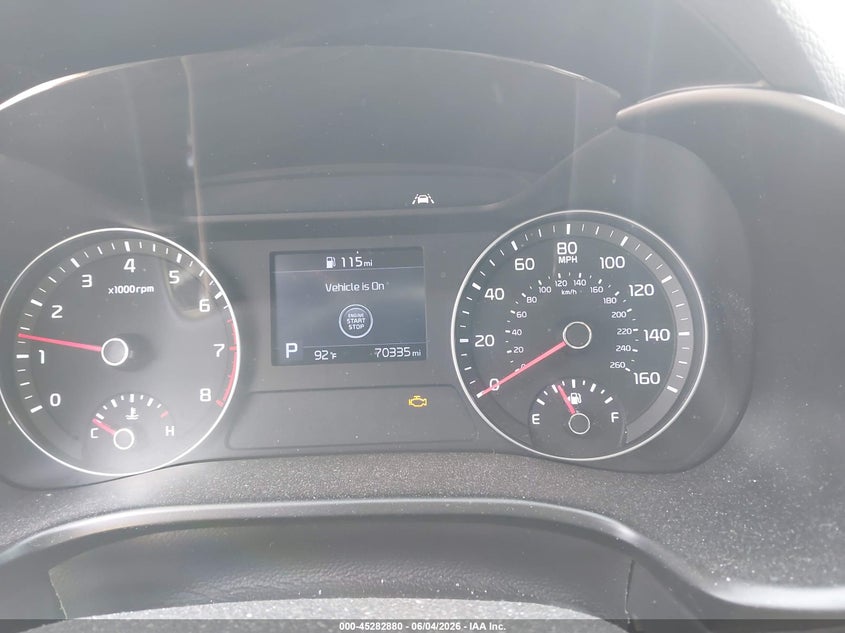 2019 Kia Forte VIN 3KPF54AD7KE056273 IAAI salvage auction — REAR END, Salvage Title, sold $2,700 on 2026-07-09 (photo 7)