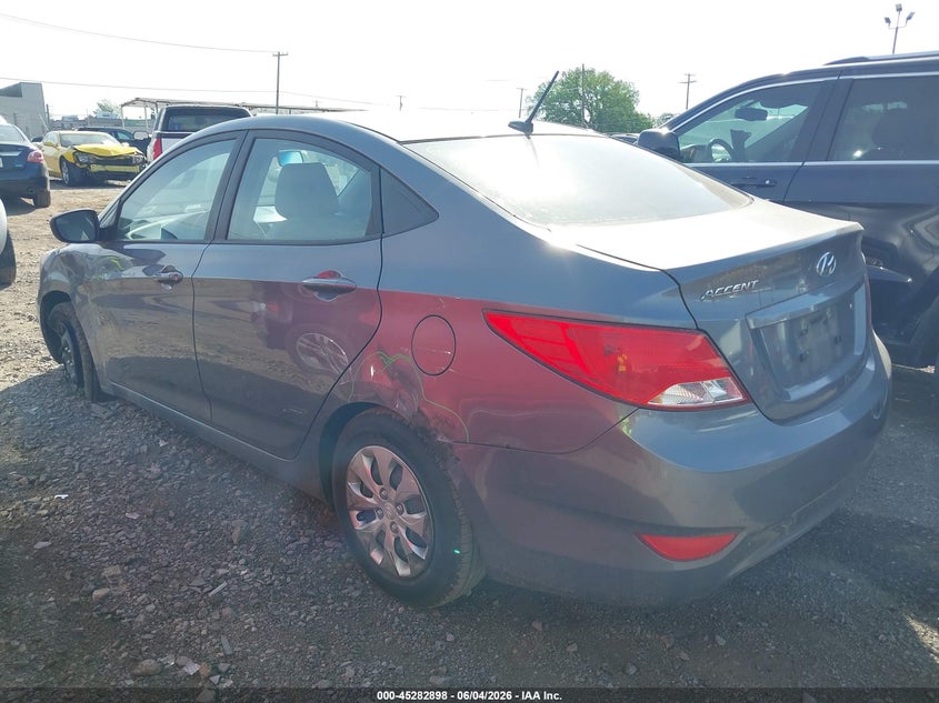 2016 Hyundai Accent VIN KMHCT4AE7GU150479 IAAI salvage auction — LEFT FRONT, Salvage Title, sold $725 on 2026-08-02 (photo 3)