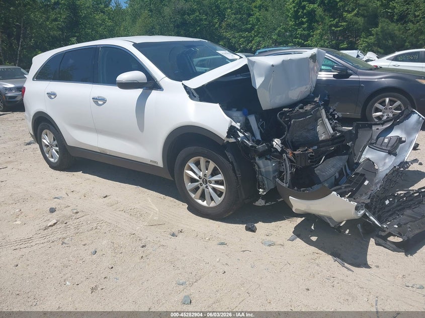 2019 Kia Sorento VIN 5XYPGDA36KG548155 IAAI salvage auction — FRONT END, Salvage Title, sold $875 on 2026-07-18 (photo 1)