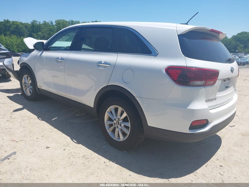2019 Kia Sorento VIN 5XYPGDA36KG548155 IAAI salvage auction — FRONT END, Salvage Title, sold $875 on 2026-07-18 (photo 3)