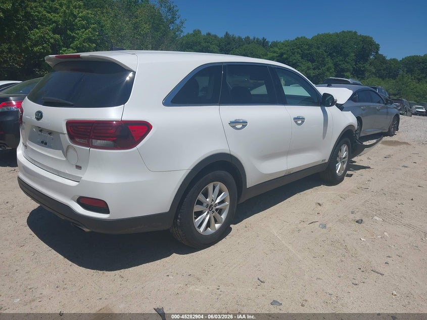 2019 Kia Sorento VIN 5XYPGDA36KG548155 IAAI salvage auction — FRONT END, Salvage Title, sold $875 on 2026-07-18 (photo 4)