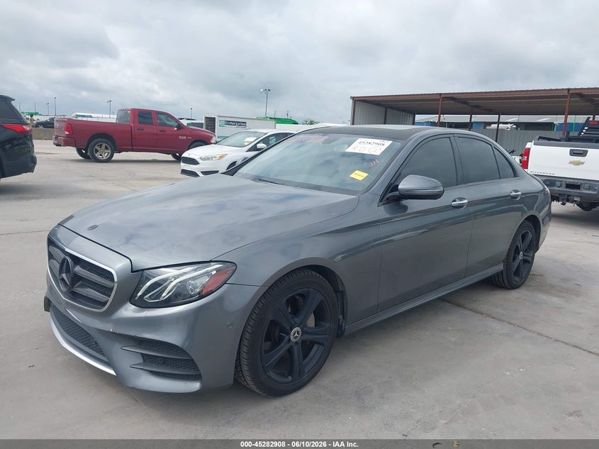 2017 Mercedes-benz E-klasse VIN WDDZF4JB1HA080742 IAAI salvage auction — HAIL, Original (Texas), sold $7,400 on 2026-07-29 (photo 2)