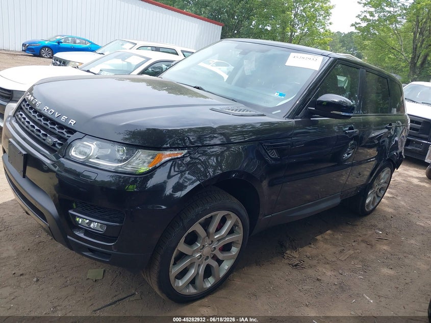 2015 Land rover Range rover sport VIN SALWR2TFXFA609555 IAAI salvage auction — LEFT SIDE, Salvage (Virginia), sold $5,600 on 2026-07-16 (photo 2)