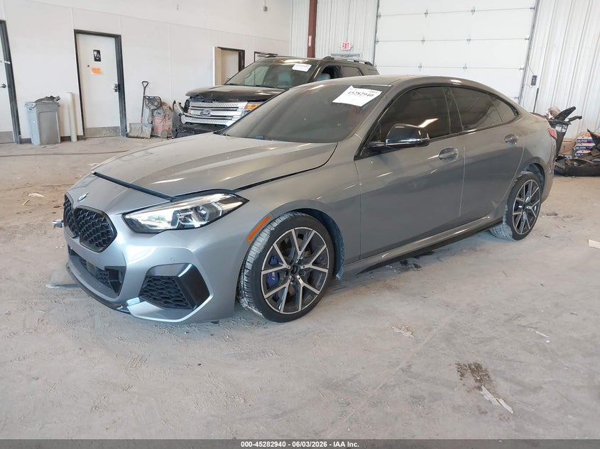 2022 BMW 2er VIN WBA13AL05N7K45241 IAAI salvage auction — SUSPENSION, Clear (Michigan), sold $12,700 on 2026-08-04 (photo 2)