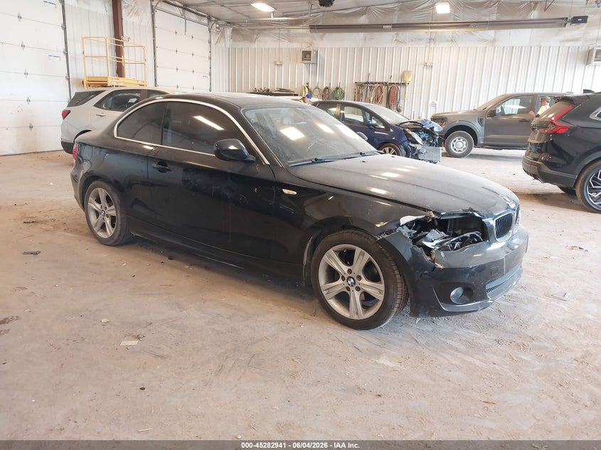 2012 BMW 1er VIN WBAUP7C56CVP22736 IAAI salvage auction — FRONT END, Salvage Title, sold $1,300 on 2026-07-17 (photo 1)