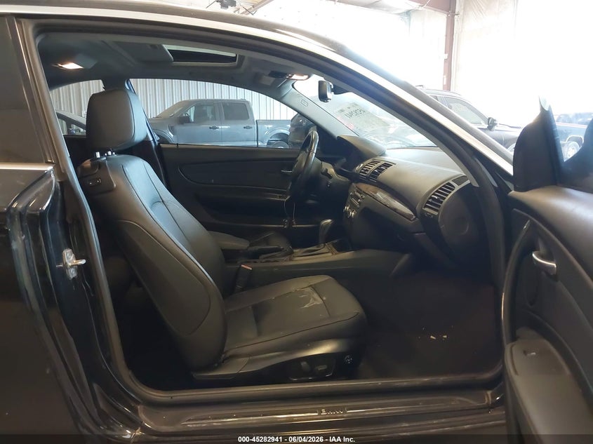2012 BMW 1er VIN WBAUP7C56CVP22736 IAAI salvage auction — FRONT END, Salvage Title, sold $1,300 on 2026-07-17 (photo 5)