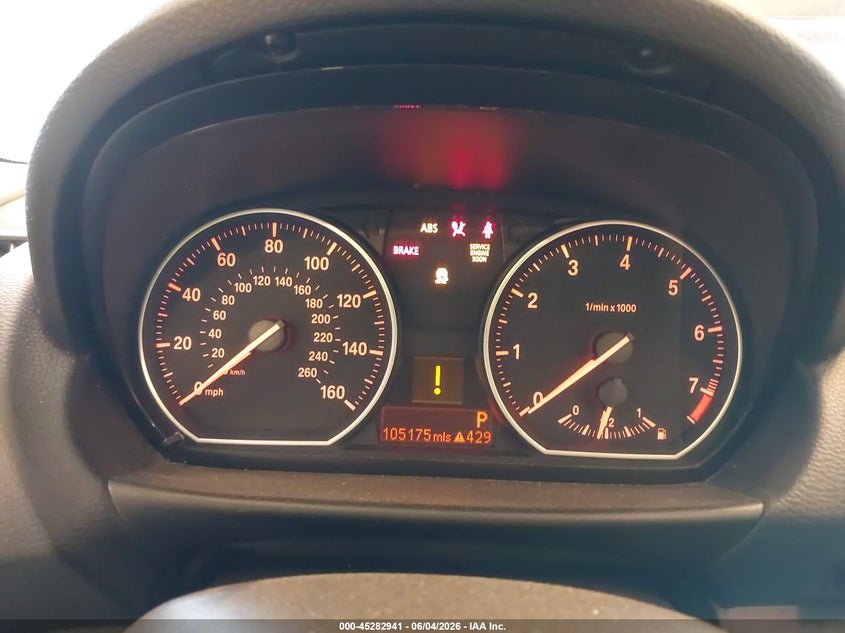 2012 BMW 1er VIN WBAUP7C56CVP22736 IAAI salvage auction — FRONT END, Salvage Title, sold $1,300 on 2026-07-17 (photo 7)