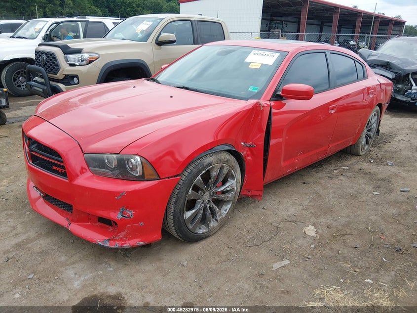 2014 Dodge Charger VIN 2C3CDXEJ1EH250477 IAAI salvage auction — LEFT SIDE, Salvage (West Virginia), sold $7,600 on 2026-08-06 (photo 2)