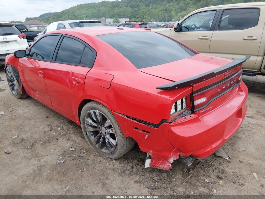 2014 Dodge Charger VIN 2C3CDXEJ1EH250477 IAAI salvage auction — LEFT SIDE, Salvage (West Virginia), sold $7,600 on 2026-08-06 (photo 3)