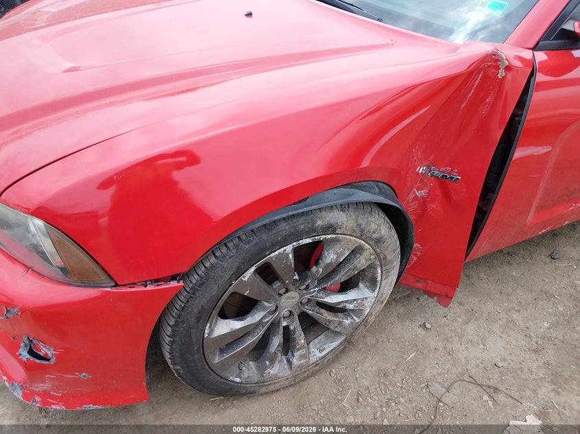 2014 Dodge Charger VIN 2C3CDXEJ1EH250477 IAAI salvage auction — LEFT SIDE, Salvage (West Virginia), sold $7,600 on 2026-08-06 (photo 6)