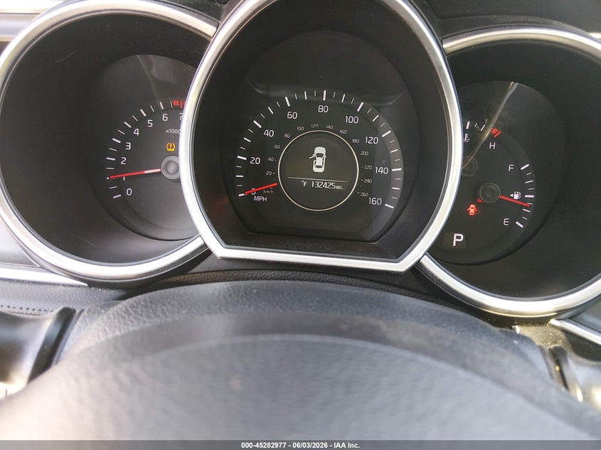 2014 Kia Optima VIN 5XXGN4A72EG341506 IAAI salvage auction — LEFT FRONT, Salvage Title, sold $575 on 2026-07-21 (photo 7)