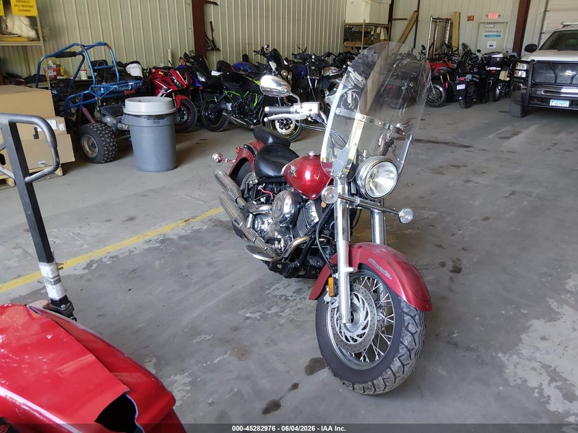 2010 Yamaha Xvs650 VIN JYAVM01E9AA135991 — IAAI salvage auction photo