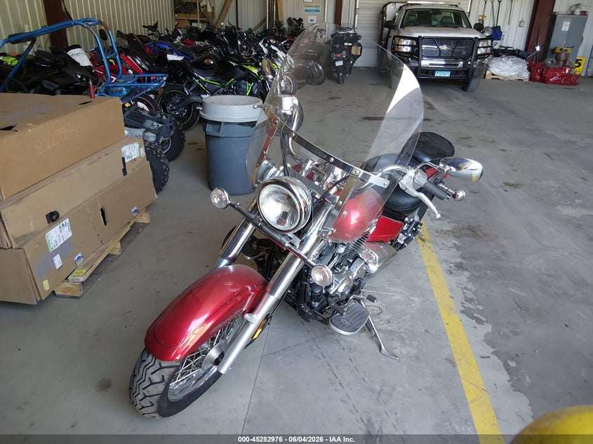 2010 Yamaha Xvs650 VIN JYAVM01E9AA135991 IAAI salvage auction — NORMAL WEAR, Clear (Connecticut), sold $25 on 2026-07-08 (photo 2)