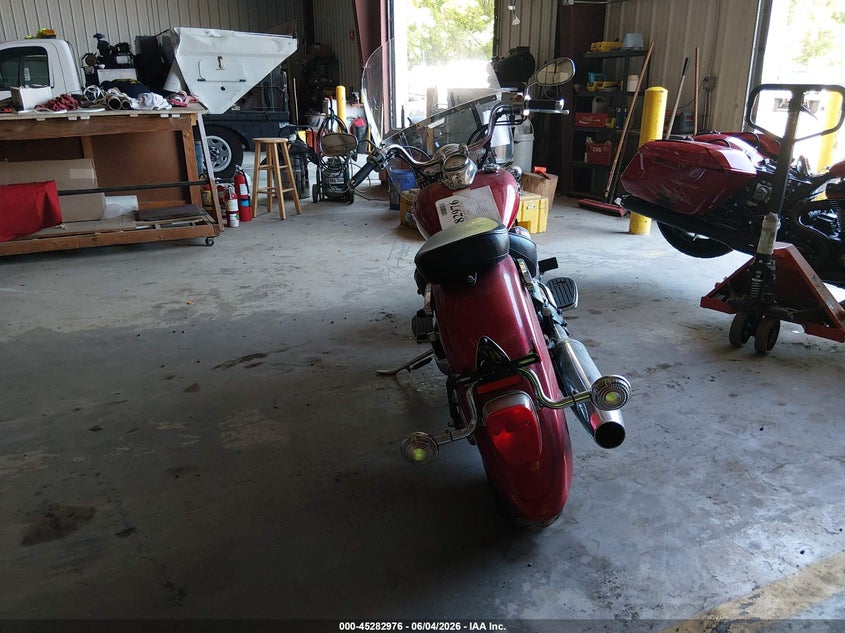 2010 Yamaha Xvs650 VIN JYAVM01E9AA135991 IAAI salvage auction — NORMAL WEAR, Clear (Connecticut), sold $25 on 2026-07-08 (photo 6)