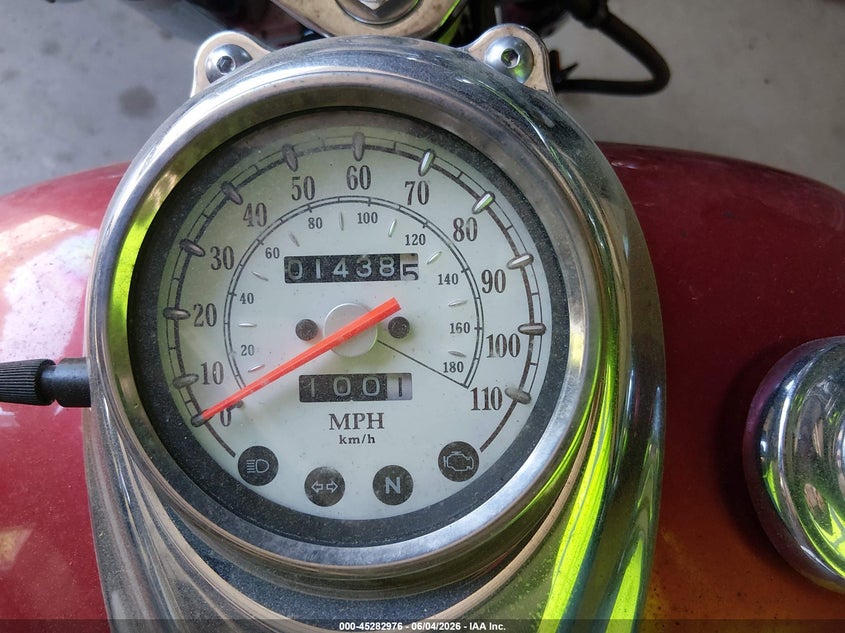 2010 Yamaha Xvs650 VIN JYAVM01E9AA135991 IAAI salvage auction — NORMAL WEAR, Clear (Connecticut), sold $25 on 2026-07-08 (photo 7)